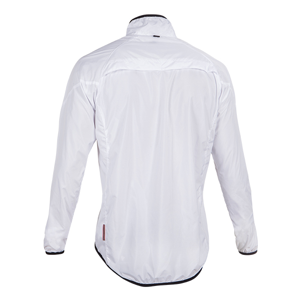 Windproof white jacket ARIA